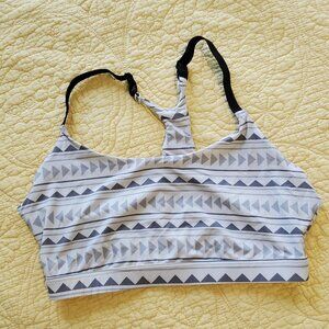 MeUndies Breathe Racerback Jog Bra, Size L